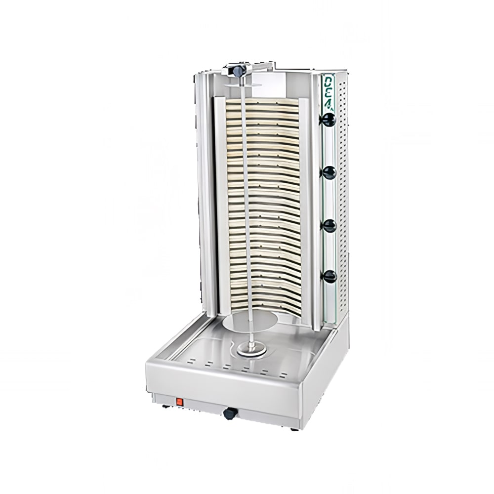 Eurodib DE4A Gyro Machine w/ 200 lb Capacity - Stainless Steel, 220v/3ph