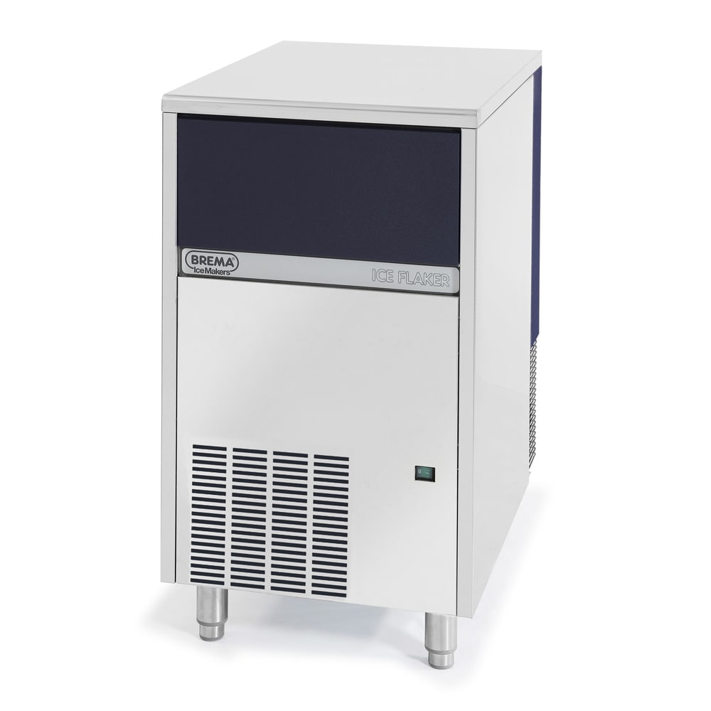 Eurodib GB903A 19 11/16" W Brema® Flake Undercounter Ice Machine - 253 lbs/day, Air Cooled