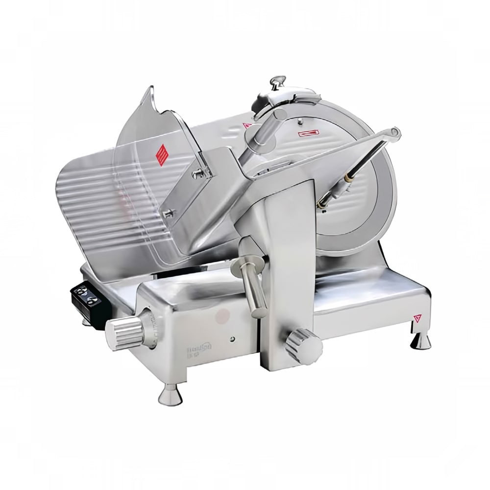 Eurodib HBS-350L Manual Meat Slicer w/ 14" Blade, Belt Driven, Aluminum, 1/2 hp
