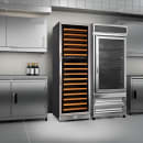 Eurodib USF168D 24" One Section Wine Cooler w/ (2) Zones, 154 Bottle Capacity, 110v thumbnail 2
