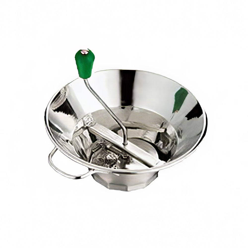 Louis Tellier 5 qt Food Mill w/ 3 Grid, Tin Plated (S3)