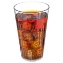 Carlisle 32 oz Clear Fluted Plastic Tumbler (013207) thumbnail 2
