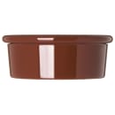 Carlisle 2 1/2 oz Ramekin - Plastic, Lenox Brown (036228) thumbnail 2