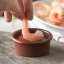 Carlisle 2 1/2 oz Ramekin - Plastic, Lenox Brown (036228) thumbnail 5