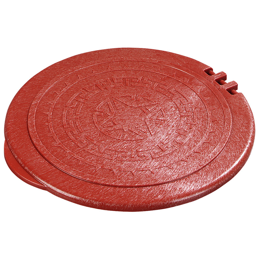 Carlisle 7" Tortilla Server Hinged Lid - Terra Cotta (070029)