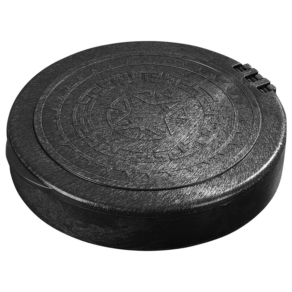 Carlisle 7" Tortilla Server with Lid - Black (071003)