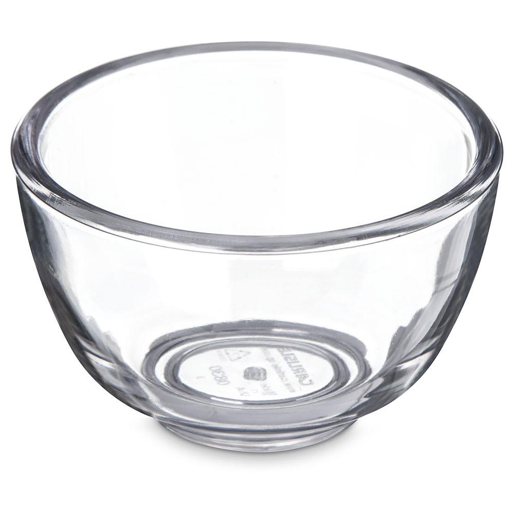 Carlisle 1 oz Souffle Cup - Plastic, Clear (083007)