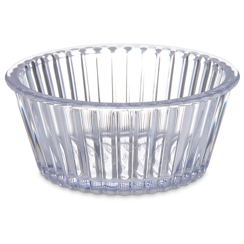Carlisle 4 1/2 oz Fluted Ramekin - Clear (084507)