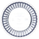 Carlisle 4 1/2 oz Fluted Ramekin - Clear (084507) thumbnail 2