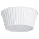 Carlisle 4 1/2 oz Fluted Ramekin - White (084502) thumbnail 3