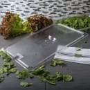 Carlisle Universal Full Size Food Pan Lid - Notched, Clear (10211U07) thumbnail 4