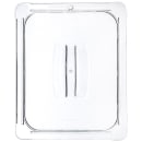 Carlisle Universal Half Size Food Pan Solid Lid - Clear (10230U07) thumbnail 2