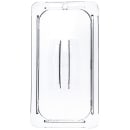 Carlisle Universal 1/3 Size Food Pan Solid Lid - Clear (10270U07) thumbnail 2