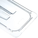 Carlisle Universal 1/3 Size Food Pan Solid Lid - Clear (10270U07) thumbnail 4
