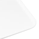 Carlisle Rectangular Market Tray - 30" x 10 7/16" Fiberglass, Pearl White (1030FMT301) thumbnail 4