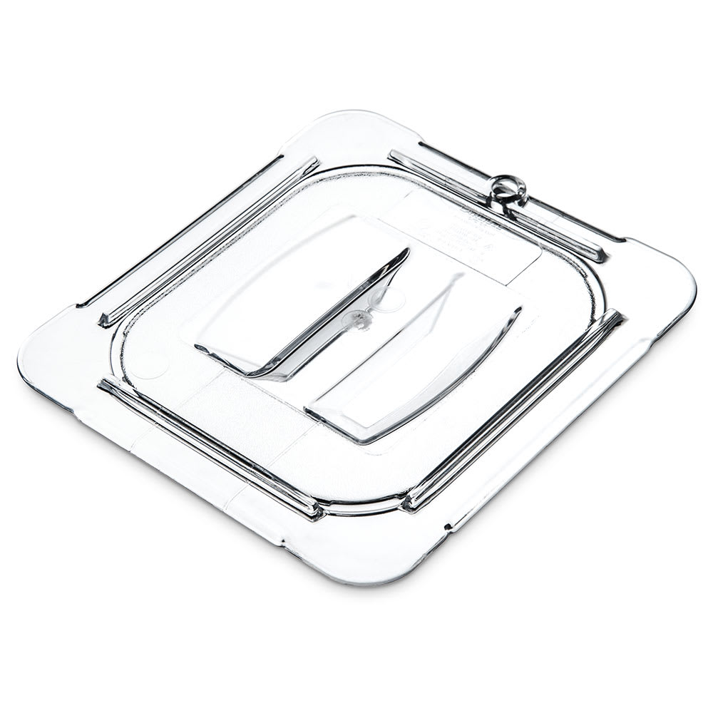 Carlisle Universal 1/6 Size Food Pan Solid Lid - Clear (10310U07)