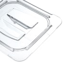 Carlisle Universal 1/6 Size Food Pan Solid Lid - Clear (10310U07) thumbnail 3