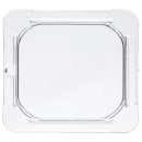 Carlisle Universal 1/6 Size Food Pan Lid - Flat, Clear (10316U07) thumbnail 2