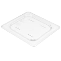 Carlisle Universal 1/6 Size Food Pan Lid - Flat, Clear (10316U07) thumbnail 6