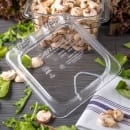 Carlisle Universal Sixth-Size Hinged Food Pan Lid - Notched, Polycarbonate, Clear (10319Z07) thumbnail 4