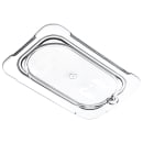 Carlisle Universal 1/9 Size Food Pan Lid - Flat, Clear (10336U07) thumbnail 4
