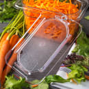 Carlisle Universal 1/9 Size Food Pan Lid - Flat, Clear (10336U07) thumbnail 5