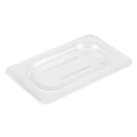 Carlisle Universal 1/9 Size Food Pan Lid - Flat, Clear (10336U07) thumbnail 7
