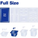 Carlisle 4"D Full Size High Temp Food Pan - Stackable (10401B03) thumbnail 4