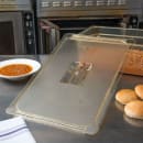 Carlisle Universal Full Size High Heat Food Pan Solid Lid - Amber (10410U13) thumbnail 4