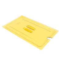 Carlisle Universal Full Size High Heat Food Pan Solid Lid - Amber (10410U13) thumbnail 5