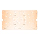 Carlisle Full Size High Heat Drain Shelf - Amber (1041513) thumbnail 2