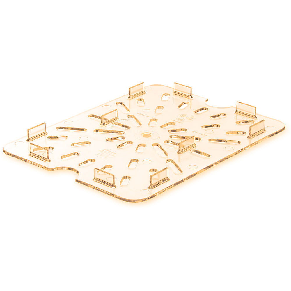 Carlisle Half Size High Heat Drain Shelf - Amber (1043513)