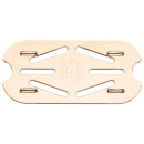 Carlisle 1/9 Size High Heat Drain Shelf - Amber (1053513) thumbnail 2