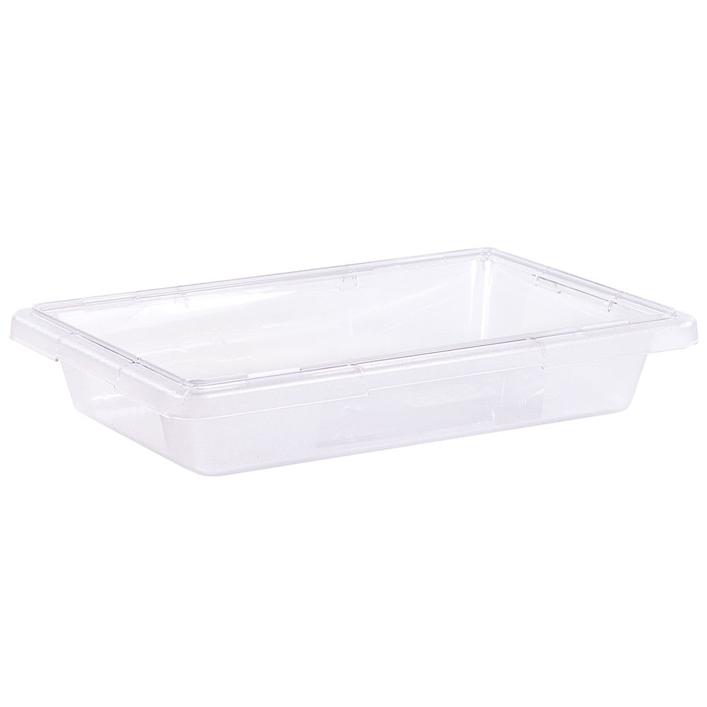 Carlisle 2 gal Food Storage Box - 18x12x3 1/2" Clear (1061007)