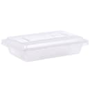 Carlisle 2 gal Food Storage Box - 18x12x3 1/2" Clear (1061007) thumbnail 3