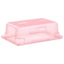 Carlisle 3 1/2 gal Food Storage Box - 18x12x6" Red (10611C05) thumbnail 2