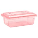 Carlisle 3 1/2 gal Food Storage Box - 18x12x6" Red (10611C05) thumbnail 3