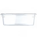 Carlisle 12 1/2 gal Food Storage Box - 26x18x9" Clear (1062207) thumbnail 2