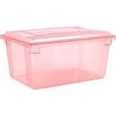 Carlisle 16 3/5 gal Food Storage Box - 26 x 18 x 12" Red (10623C05) thumbnail 3