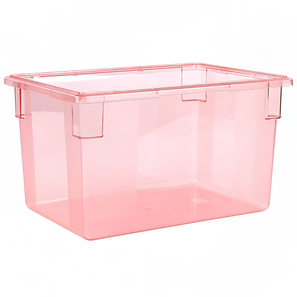 Carlisle 21 1/2 gal Food Storage Box - 26x18x15" Red (10624C05)