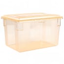 Carlisle 21 1/2 gal Food Storage Box - 26x18x15" Yellow (10624C22) thumbnail 3