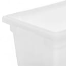 Carlisle 5 1/2 gal Food Storage Box - 18x12x9" White (1063202) thumbnail 4