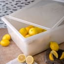 Carlisle 12 1/2 gal Food Storage Box - 26x18x9" White (1064202) thumbnail 5