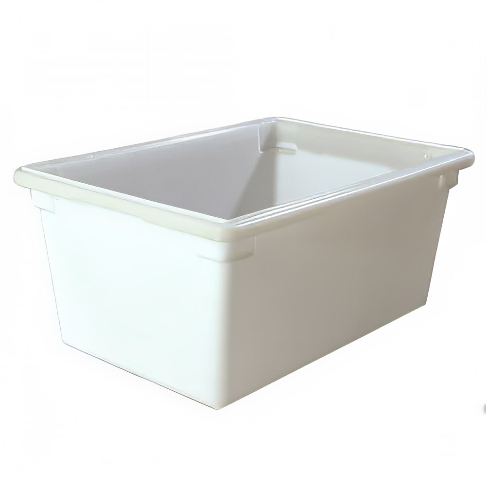 Carlisle 16 3/5 gal Food Storage Box - 26 x 18 x 12" White (1064302)