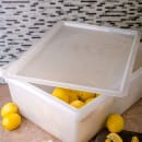 Carlisle Food Storage Lid - 26x18" White (1064702) thumbnail 5