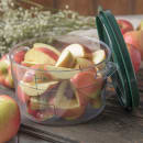 Carlisle 2 qt Round Food Storage Container - Stackable, Clear (1076307) thumbnail 6