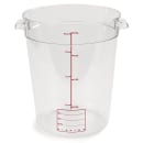 Carlisle 8 qt Round Container - Clear (1076607) thumbnail 5