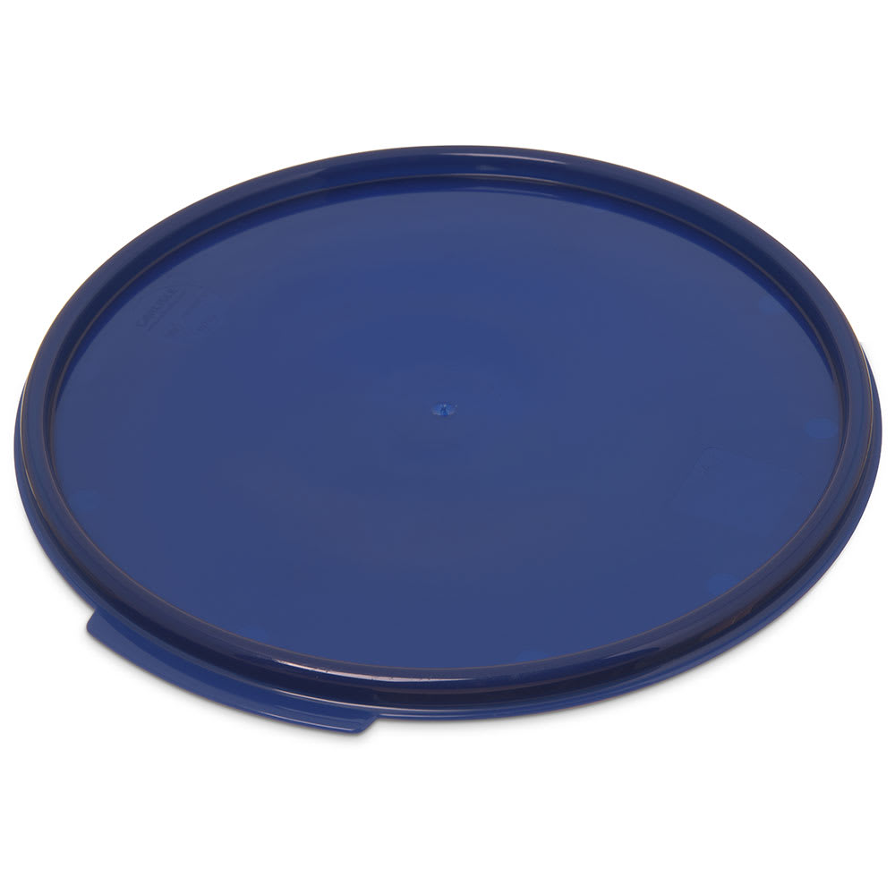 Carlisle 12/18/22 qt Round Food Storage Lid - Blue (1077360)