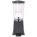 Carlisle 3 gal Beverage Dispenser - Plastic Container, Black Base (1085603) thumbnail 2