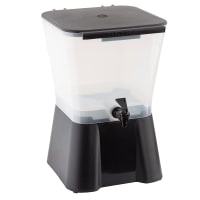 Carlisle 3 gal Beverage Dispenser - Plastic Container, Black Base (1085603) thumbnail 6